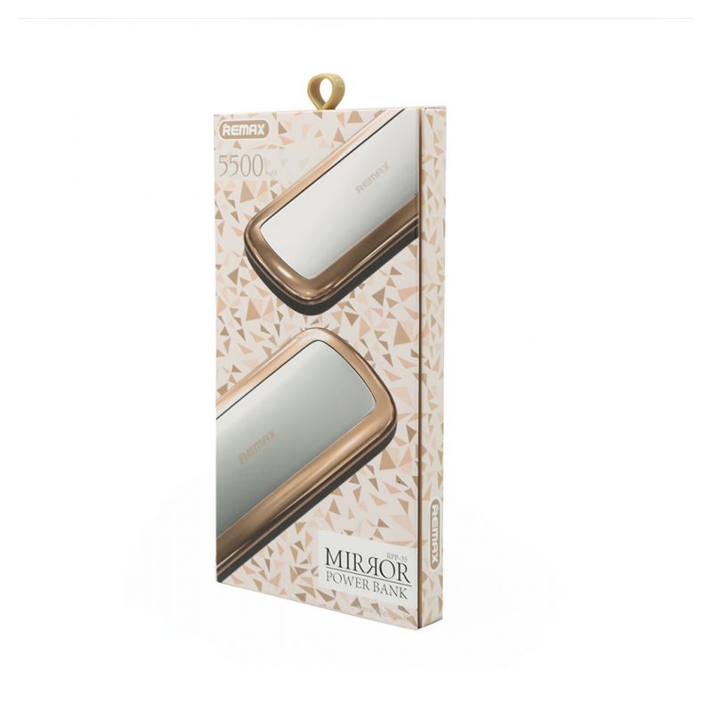 Back up baterija REMAX Mila RPP-35 5500mAh zlatna
