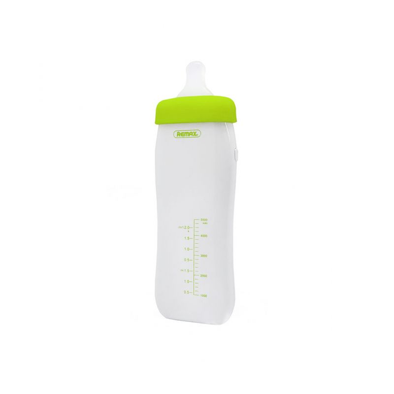 Back up baterija REMAX Milky Bottle RPP-29 5500mAh zelena