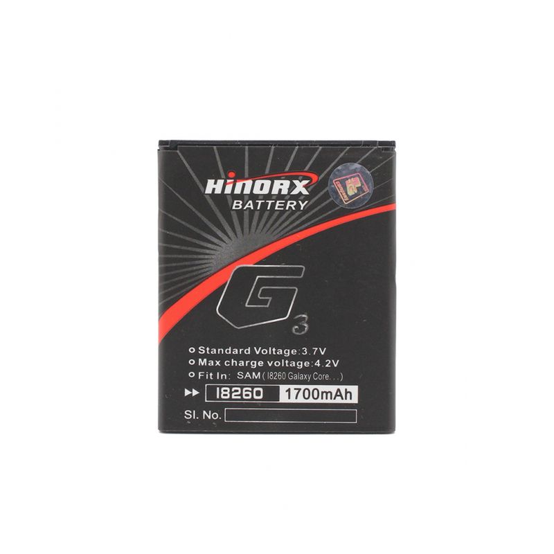 Baterija Hinorx za Samsung i8260/i8262/G3500 Core 1700mAh Baterija Hinorx za Samsung i8260/i8262/G3500 Core 1700mAh - Slika 1