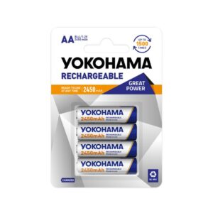 Baterija nikl MH Yokohama 1.2V AA 2450mAh BL4 (punjiva)