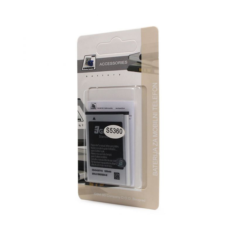 Baterija standard za Samsung S5360/S5380 Baterija standard za Samsung S5360/S5380 - Slika 1