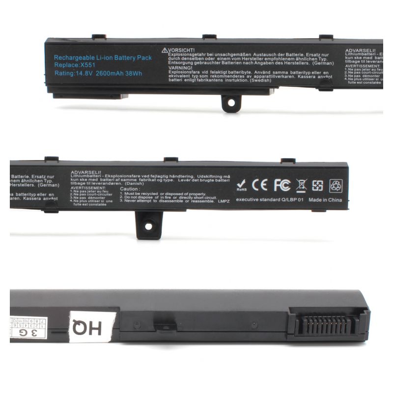 Baterija za laptop Asus X551 14.8V 2600mAh HQ2200