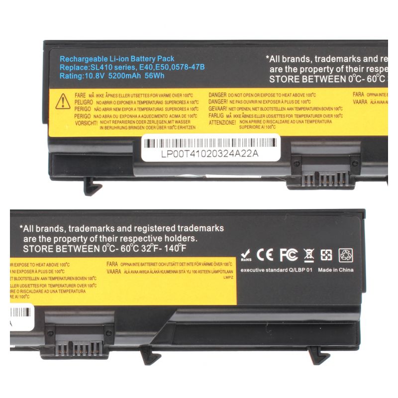 Baterija za laptop Lenovo T410 10.8V 5200mAh HQ2200