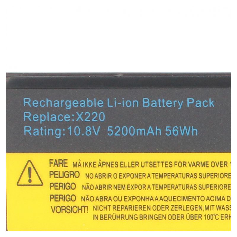Baterija za laptop Lenovo X220 X230 10.8V 5200mAh 56Wh HQ2200