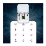Bluetooth slusalice Airpods Air 6 Plus bele - Slika 3