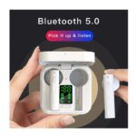 Bluetooth slusalice Airpods Air 6 Plus bele - Slika 7