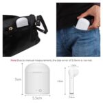 Bluetooth slusalice Airpods i7s TWS crne HQ - Slika 4