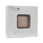 Bluetooth slusalice Airpods Inpods 900 metalik zlatne HQ - Slika 3