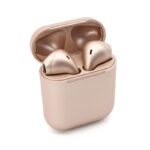 Bluetooth slusalice Airpods Inpods metalik zlatne