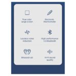 Bluetooth slusalice Airpods M6 Plus bele - Slika 7