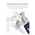 Bluetooth slusalice Airpods M6 Plus bele - Slika 8
