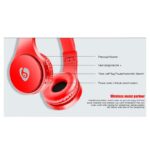 Bluetooth slusalice ETTE S55 crvene - Slika 5