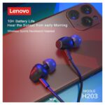 Bluetooth Slusalice Lenovo Sport Headset  H203 - Slika 8