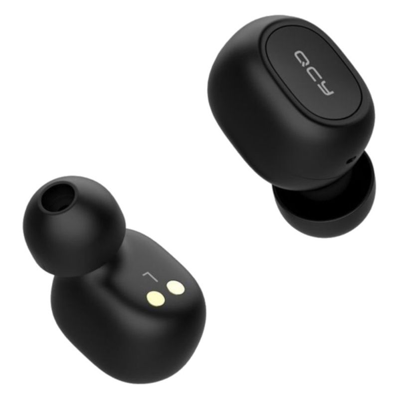 Bluetooth slusalice QCY T1C crne