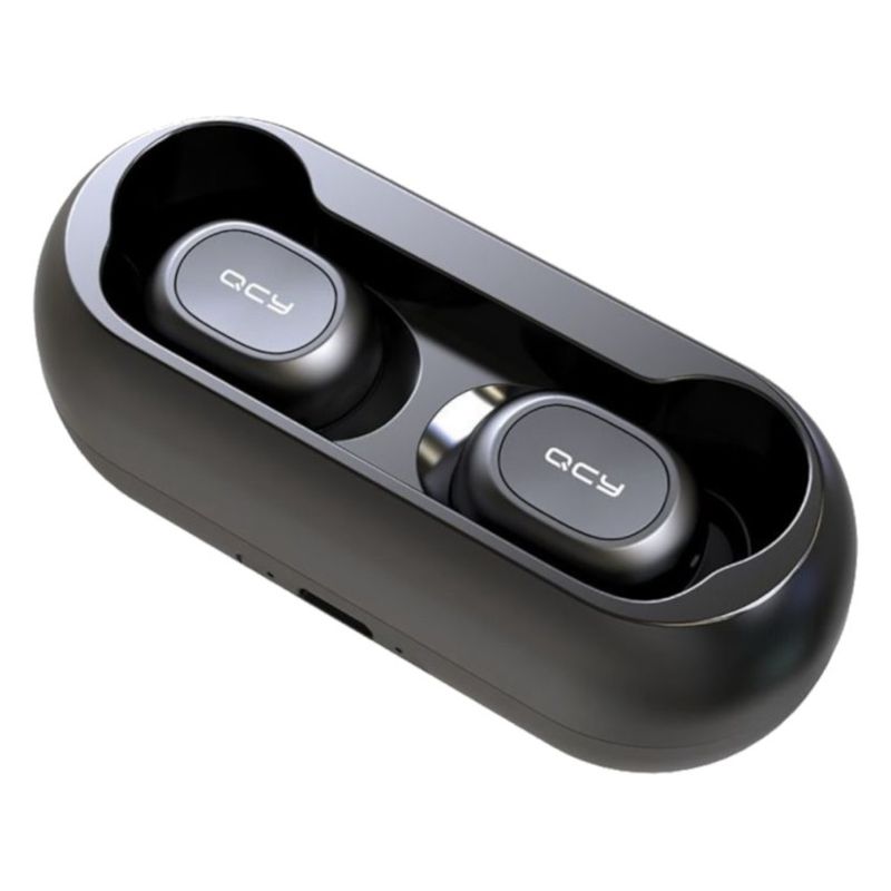 Bluetooth slusalice QCY T1C crne