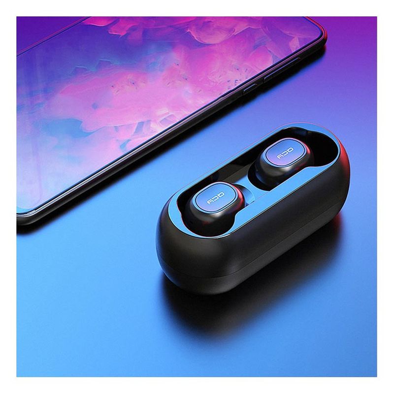 Bluetooth slusalice QCY T1C crne