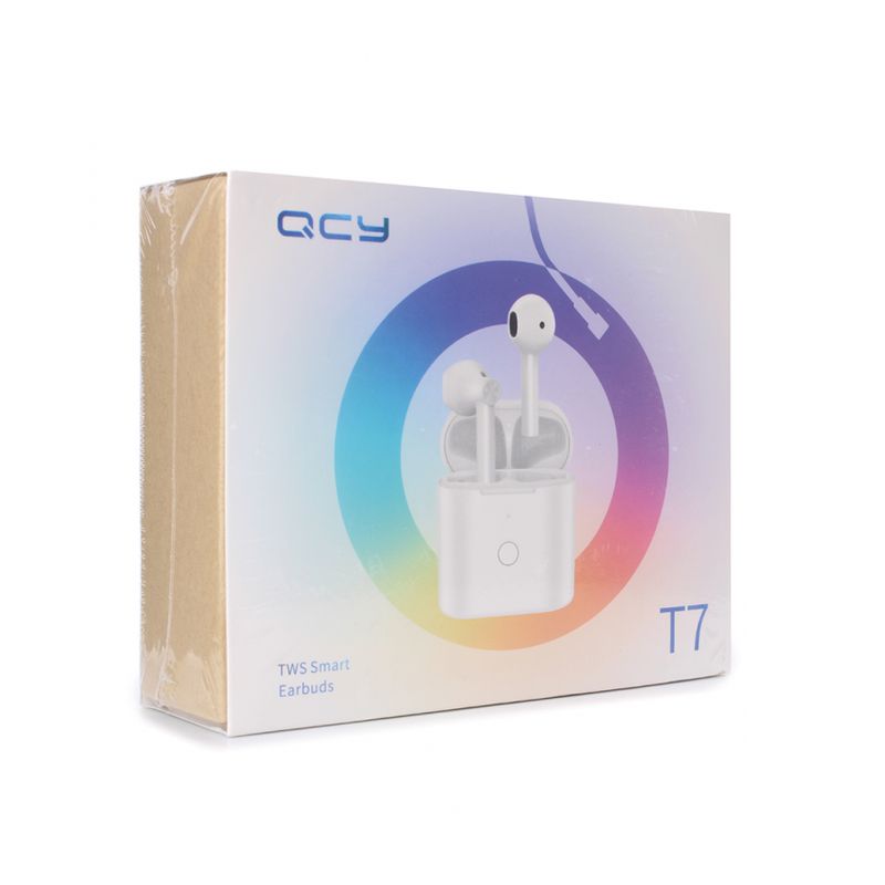 Bluetooth slusalice QCY T7 bele