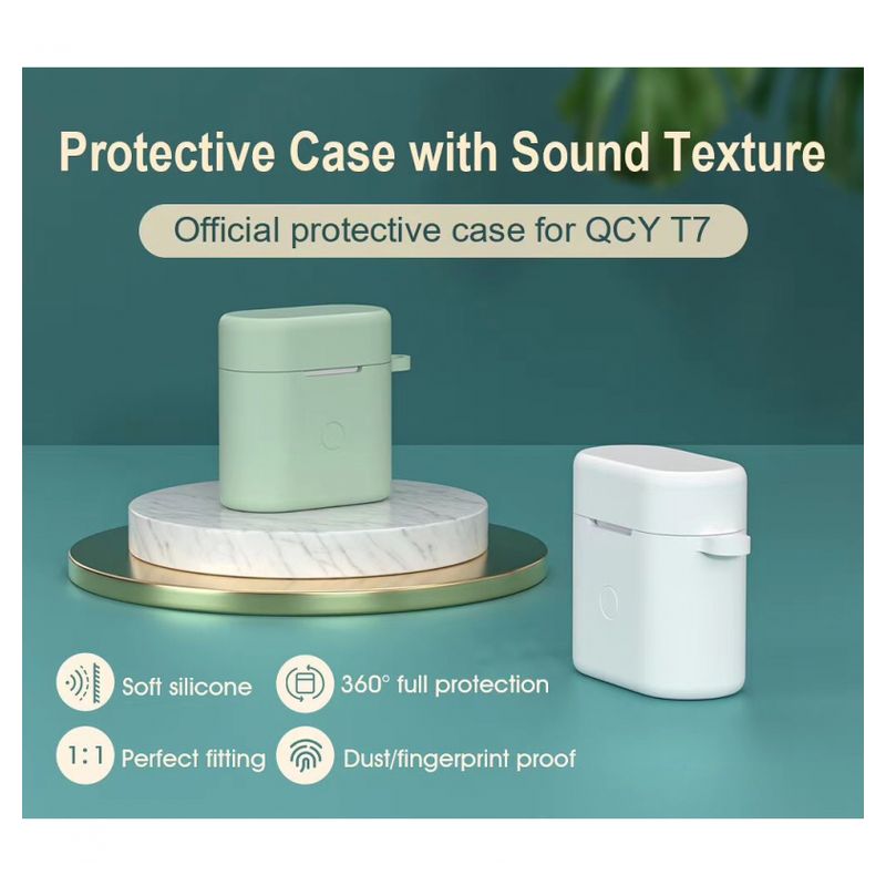 Bluetooth slusalice QCY T7 bele