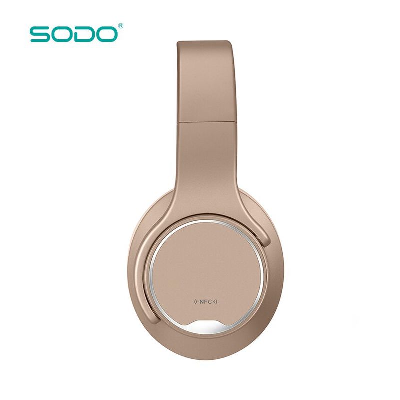 Bluetooth slusalice Sodo MH1 zlatne