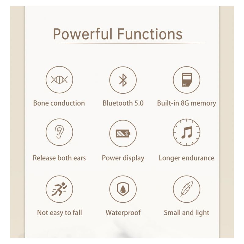 Bluetooth slusalice vodootporne B2 (za plivanje)