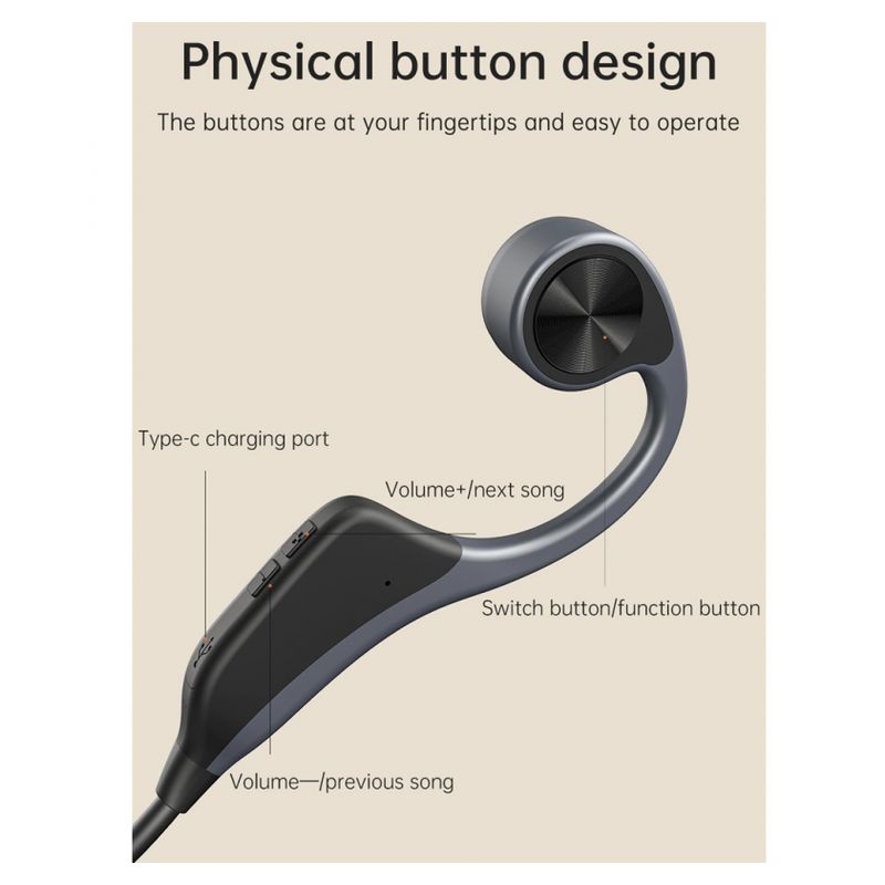 Bluetooth slusalice vodootporne B2 (za plivanje)