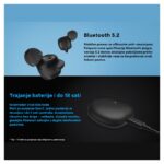 Bluetooth slusalice Xiaomi Redmi Buds 3 lite crne - Slika 13