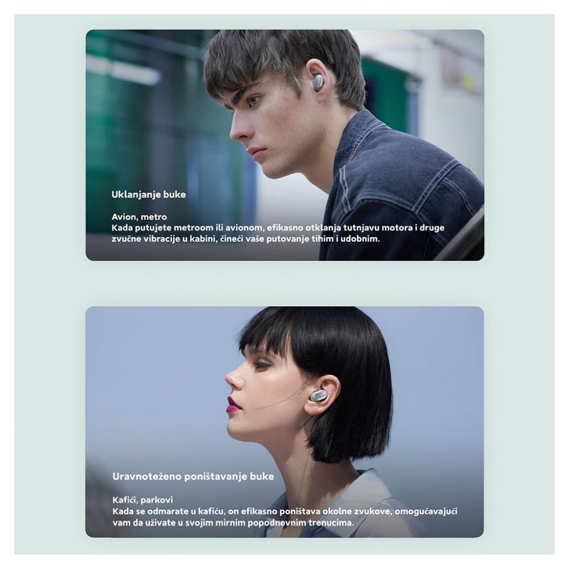 Bluetooth slusalice Xiaomi Redmi Buds 3 Pro crne