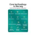 Bluetooth slusalice XY-9 crne - Slika 6