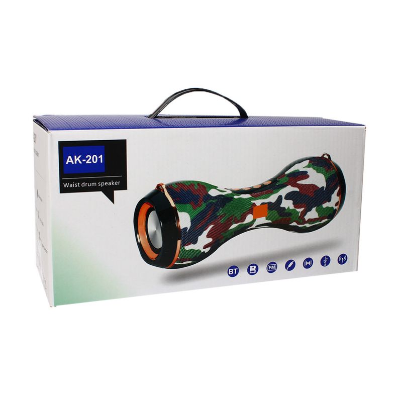 Bluetooth zvucnik AK201 army