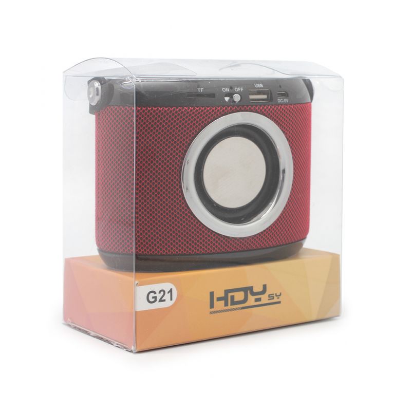 Bluetooth zvucnik BTS21/GO crveni