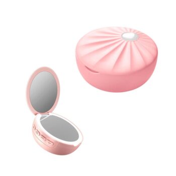 Bluetooth zvucnik EBORA sa lampom pink