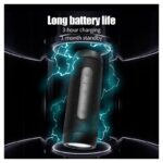 Bluetooth zvucnik S22 sa LED lampom army zeleni - Slika 7