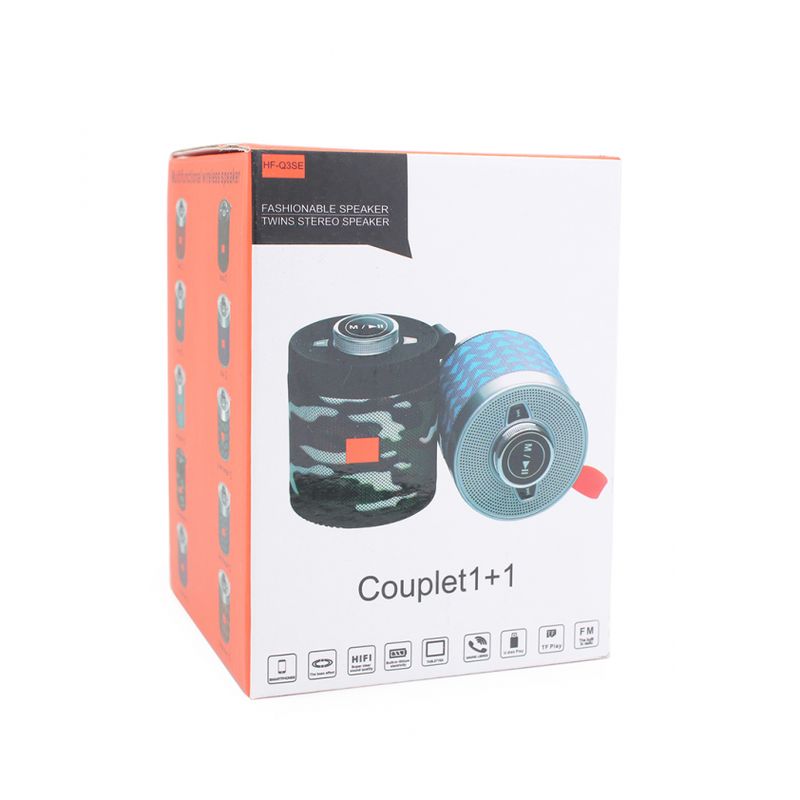 Bluetooth zvucnik selfie IYIGLE Q3SE crveno-plavi