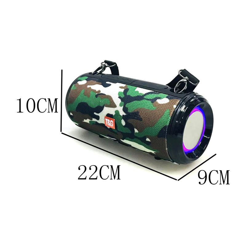 Bluetooth zvucnik TG537 army