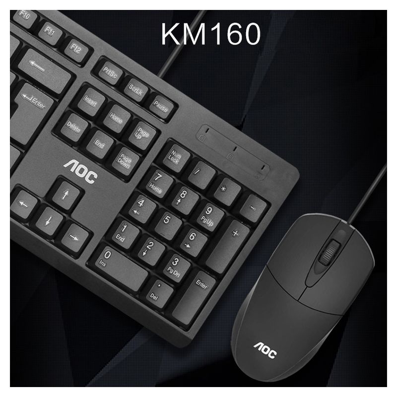 Combo mis i tastatura AOC KM160