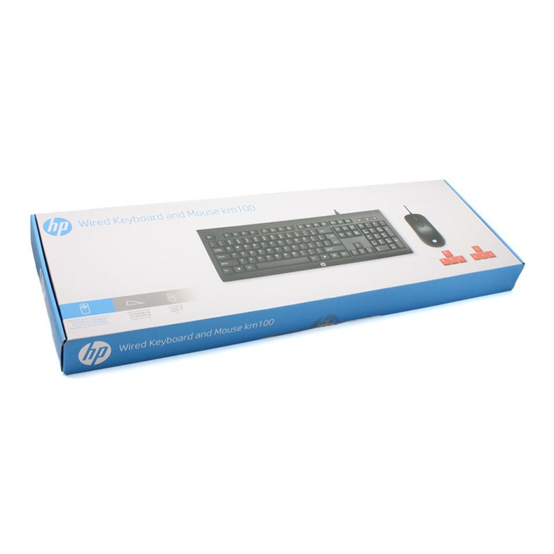 Combo mis i tastatura HP KM100 crni