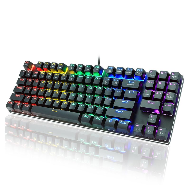 Combo mis i tastatura mehanicka METOO Z55 RGB crna