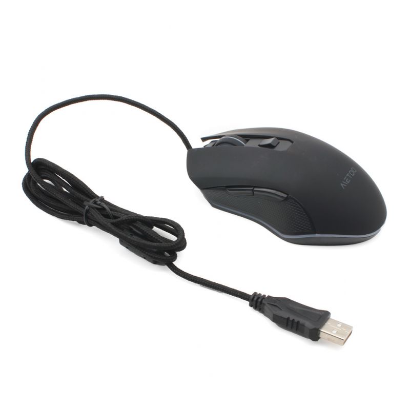 Combo mis i tastatura mehanicka METOO Z55 RGB crna