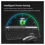 Combo mis i tastatura wireless HP CS500 crno sivi - Slika 10