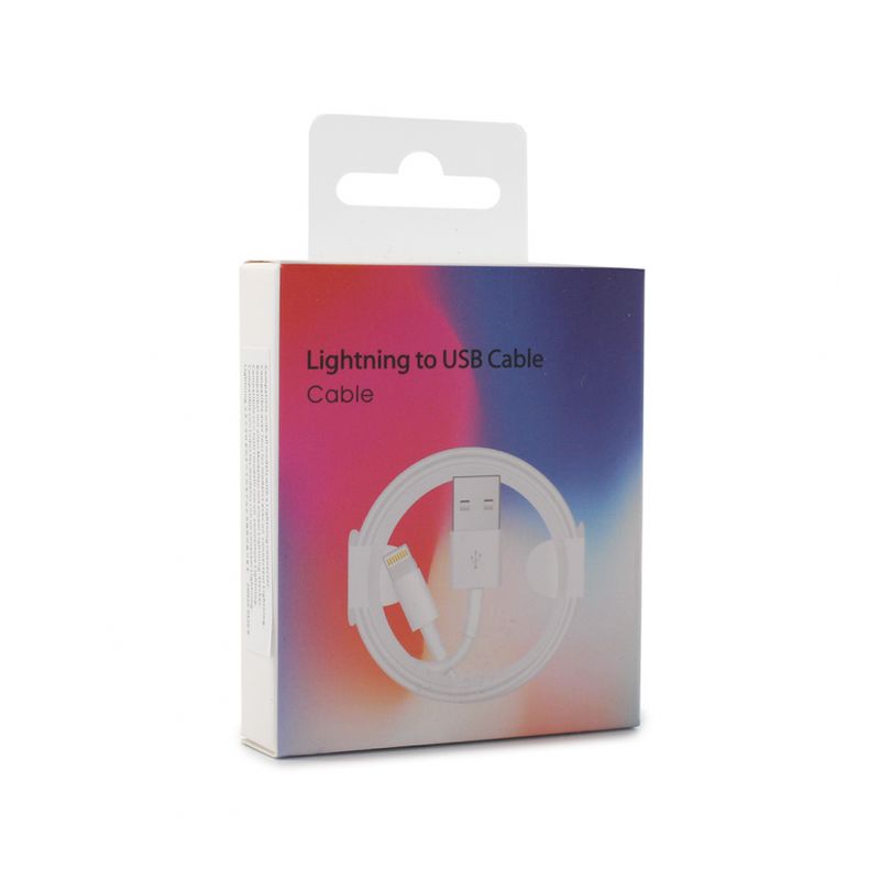 Data kabl A1480 za iPhone lightning FULL HQ beli 1m