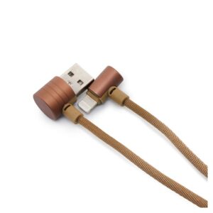 Data kabl Flash za iPhone zlatni 1m