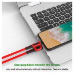 Data kabl KONFULON DC02C iPhone lightning crni 2m - Slika 3