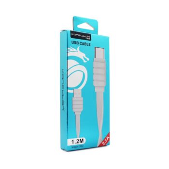 Data kabl KONFULON KFL-S33 Type C beli 1.2m