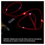 Data kabl KUCIPA K257 micro USB 1m crveni - Slika 2