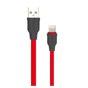 Data kabl LDNIO LS362 lightning crveni 2m