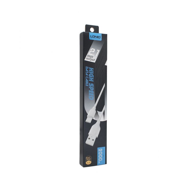 Data kabl LDNIO LS372 Type C beli 2m