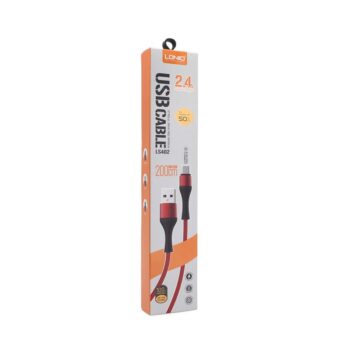 Data kabl LDNIO LS402 micro USB sivi 2m