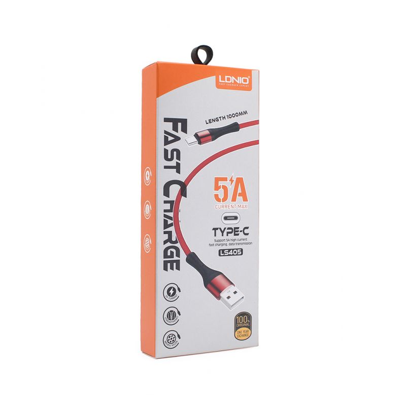 Data kabl LDNIO LS405 Type C plavi 1m Data kabl LDNIO LS405 Type C plavi 1m - Slika 1
