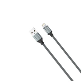 Data kabl LDNIO LS441 iPhone lightning sivi