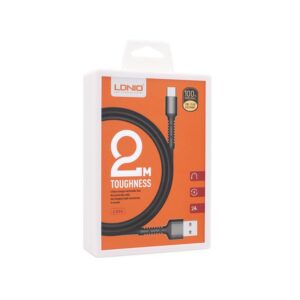 Data kabl LDNIO LS64 micro USB sivi 2m